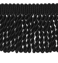 Black bullion fringes