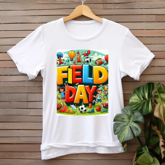 Candy colors field day shirts