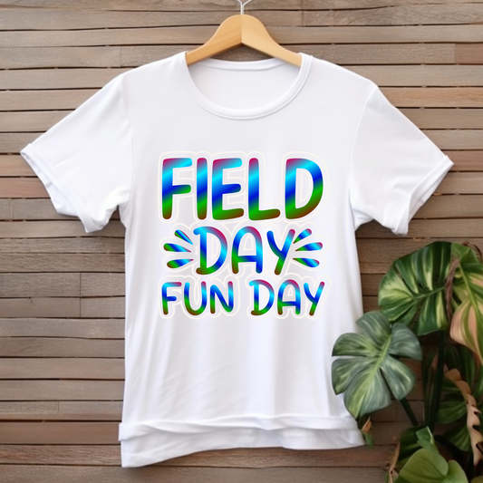 Multi color field day shirts