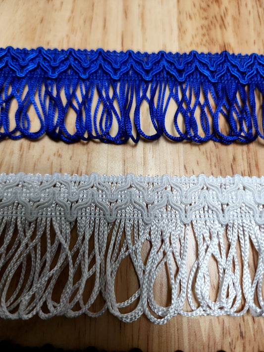 Looped fringe trim 3 yards each color bundle