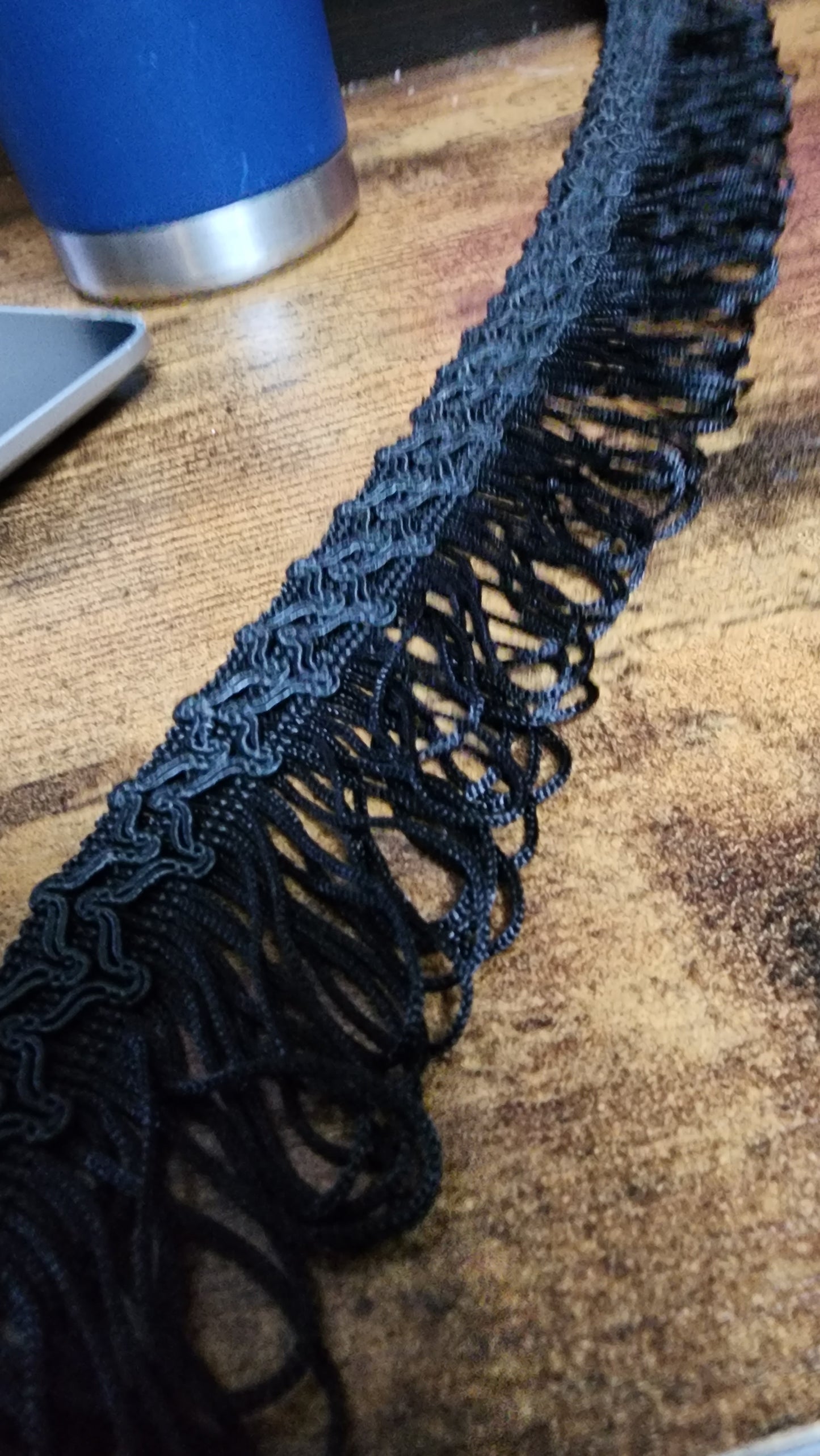 Looped fringe trim 3 yards each color bundle