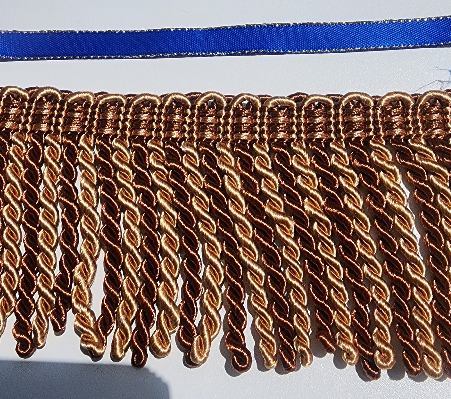 Multi color Bullion  fringes bundle,  5 yards trim each color
