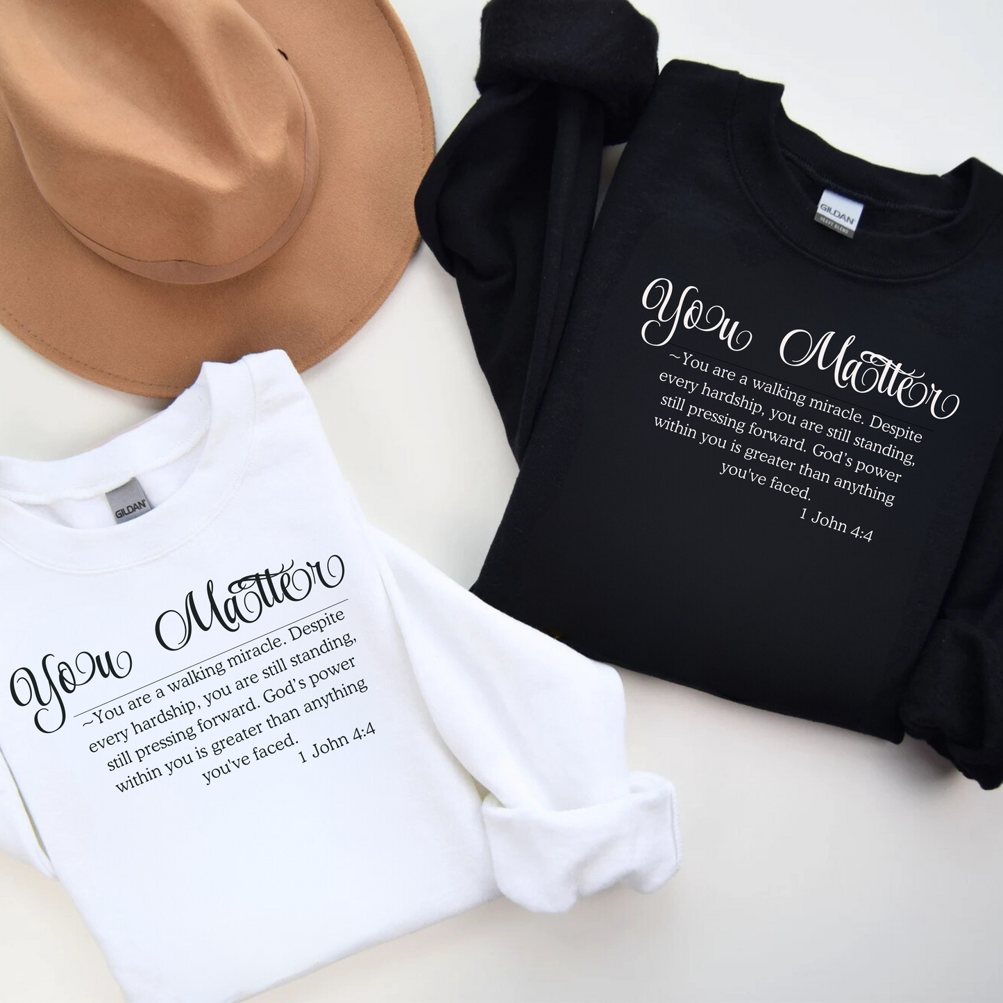 You Matter Women's Hoodie - Casual Top with "You Matter" Design and "You Are Special" Text, Available in Multiple Colors - Womenswear