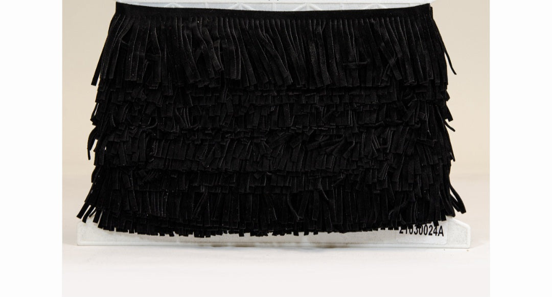Suede Fringe Trim