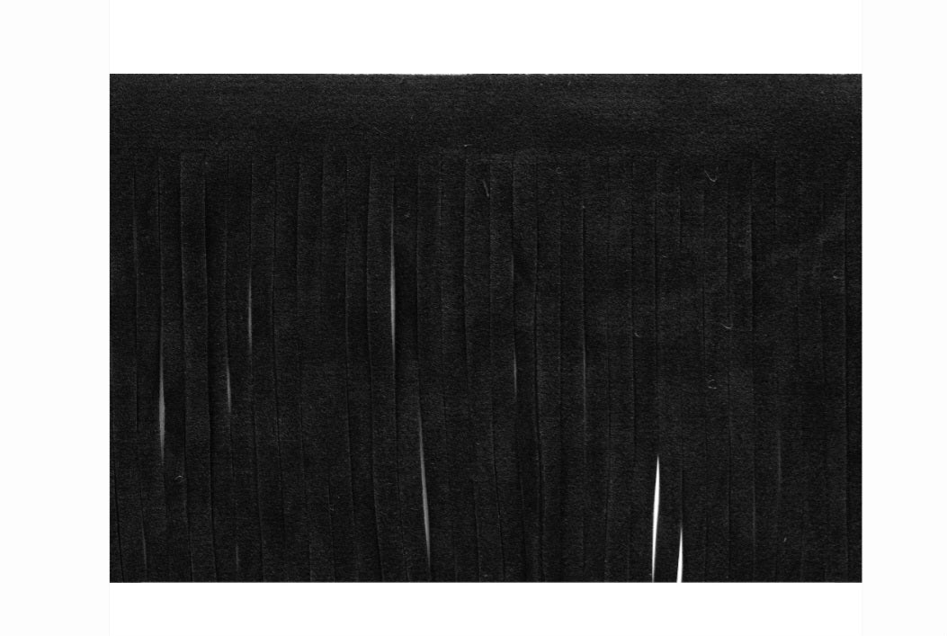 Suede Fringe Trim