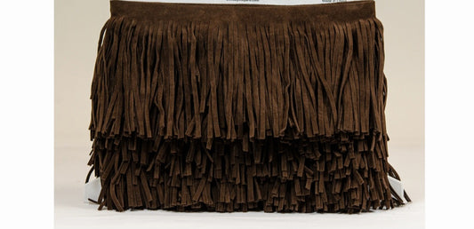Suede Fringe Trim