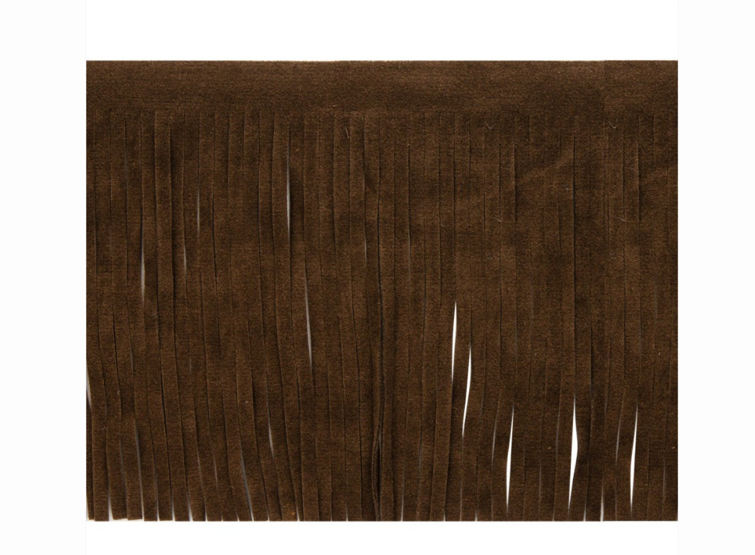 Suede Fringe Trim