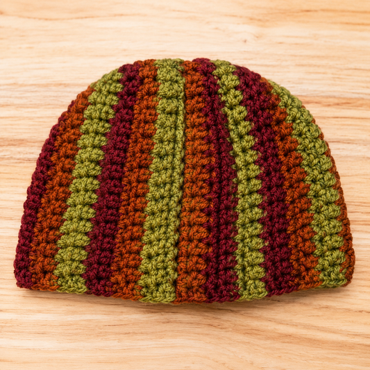 Royal Earth Tone Fall Baby Hat