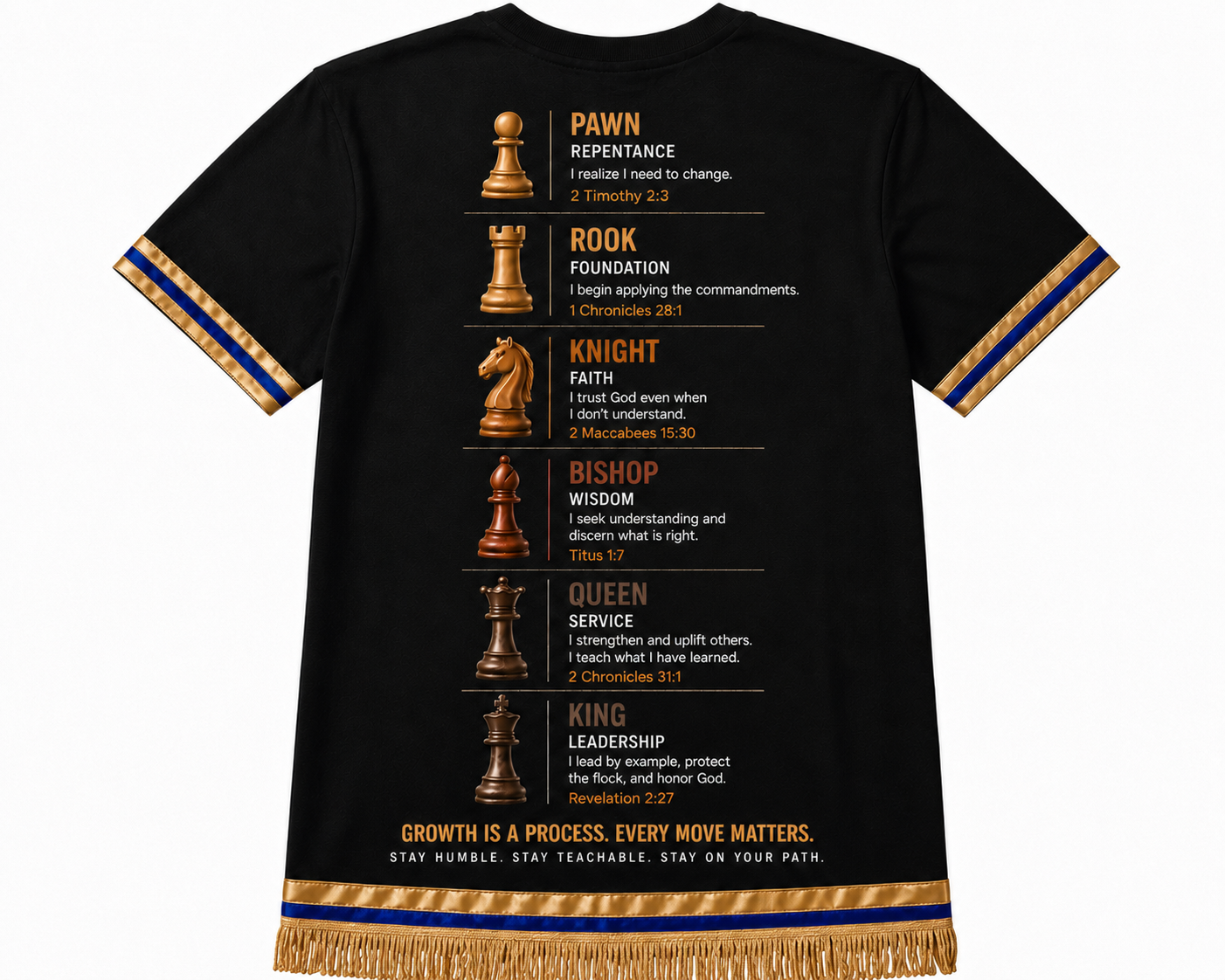 ♟️ Every King started as a Pawn. Every move matters. Every lesson counts. Shop the new Chess Master Shirt  👑🔥