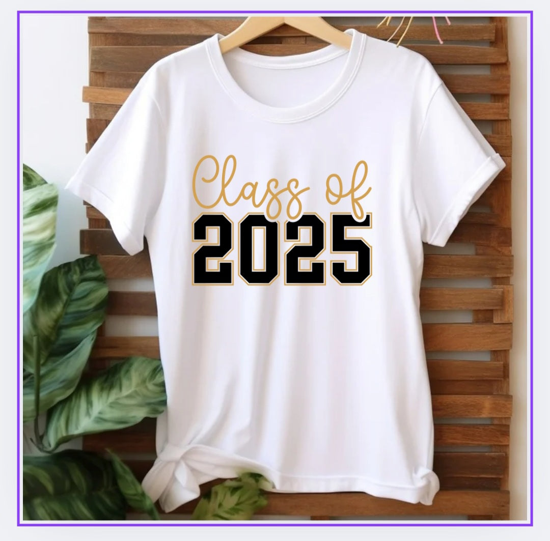 Graduation class of 2025 tshirt