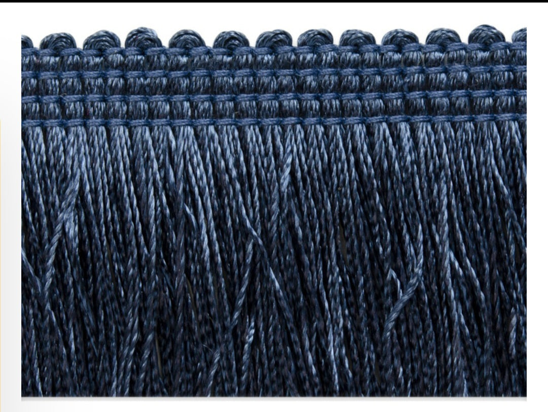 Brush fringes by the yard