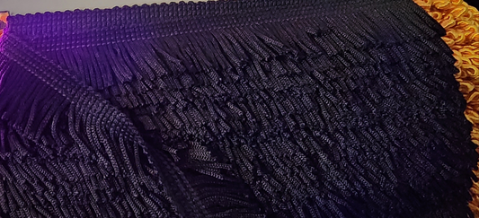 (Copy) 1" Chainette fringe trim in wine