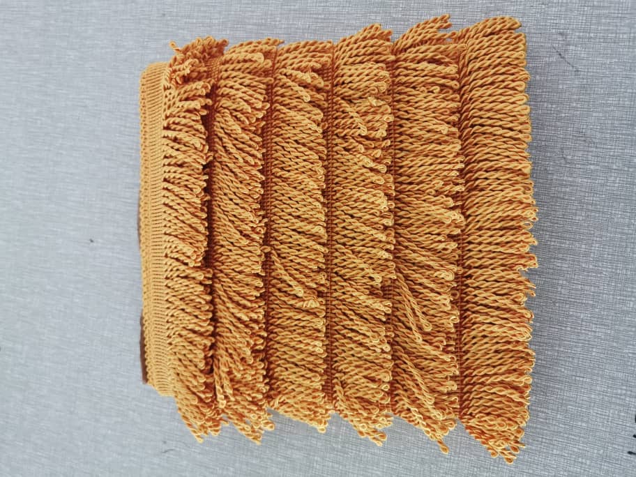 2" Bullion fringes flag yellow 💛