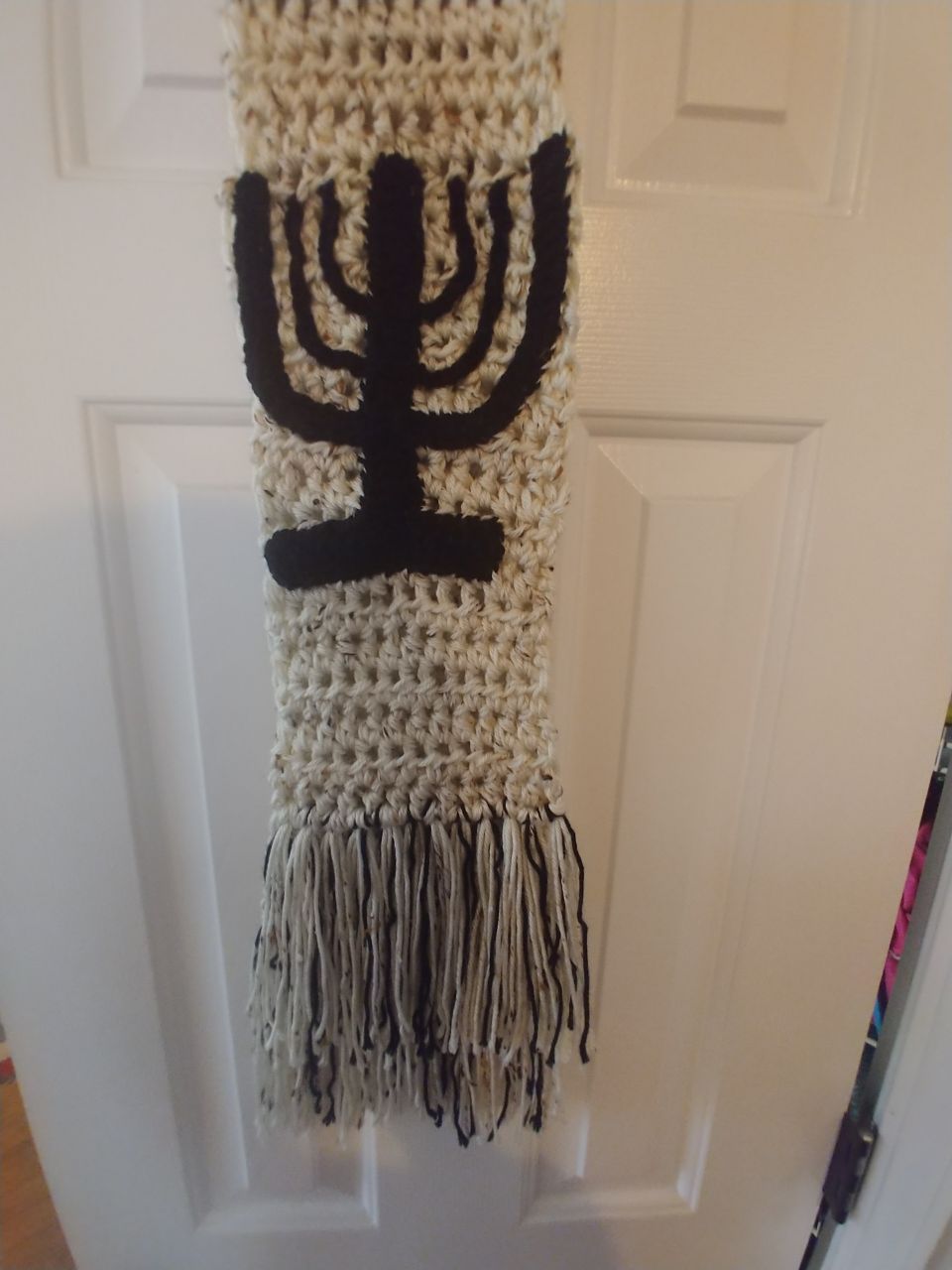 Judah and menorah 🕎 scarf