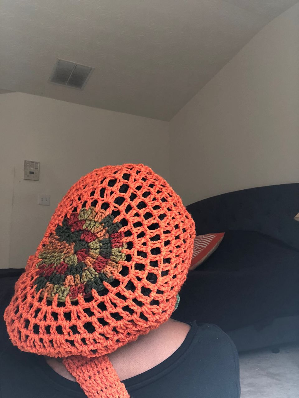 Jew hat and shoulder bag set