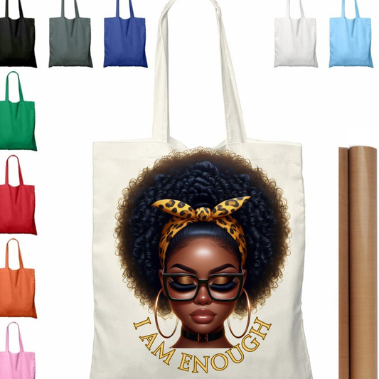 I Am Enough shoulder bag