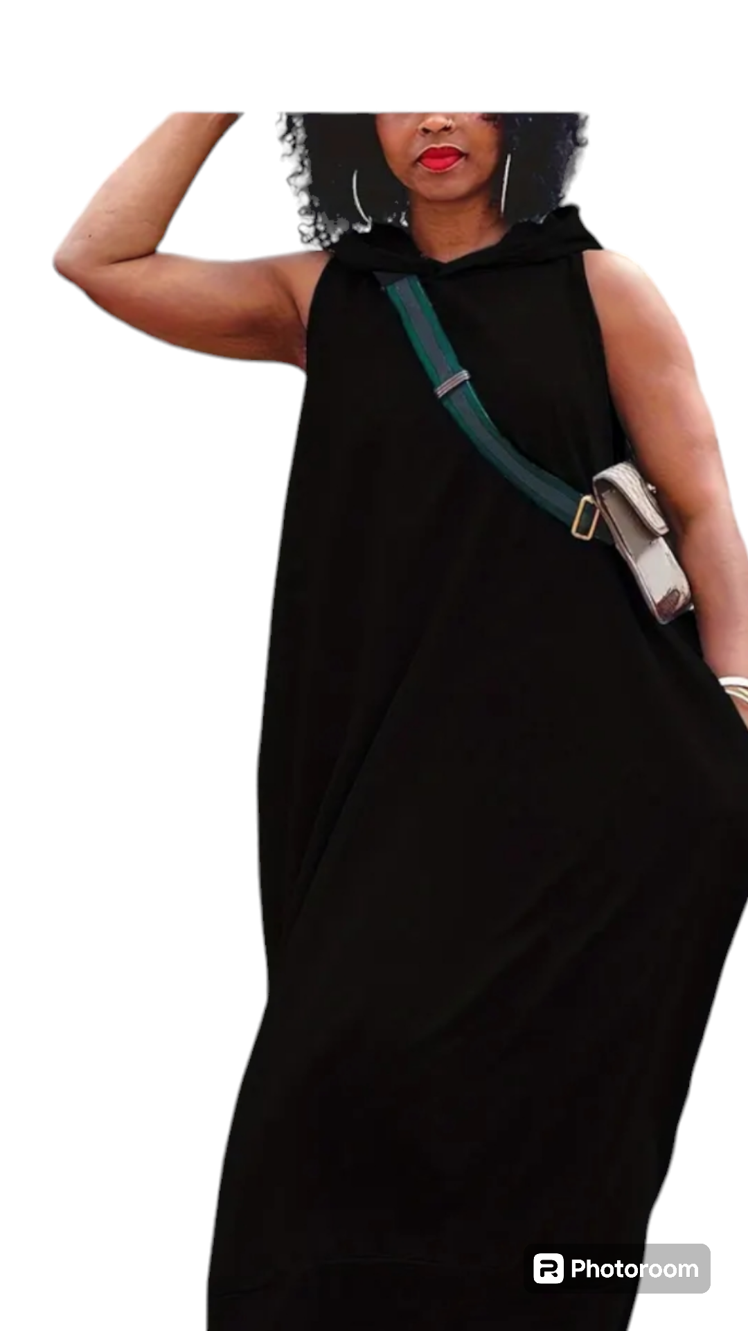 Pocketed Hoddie Dress