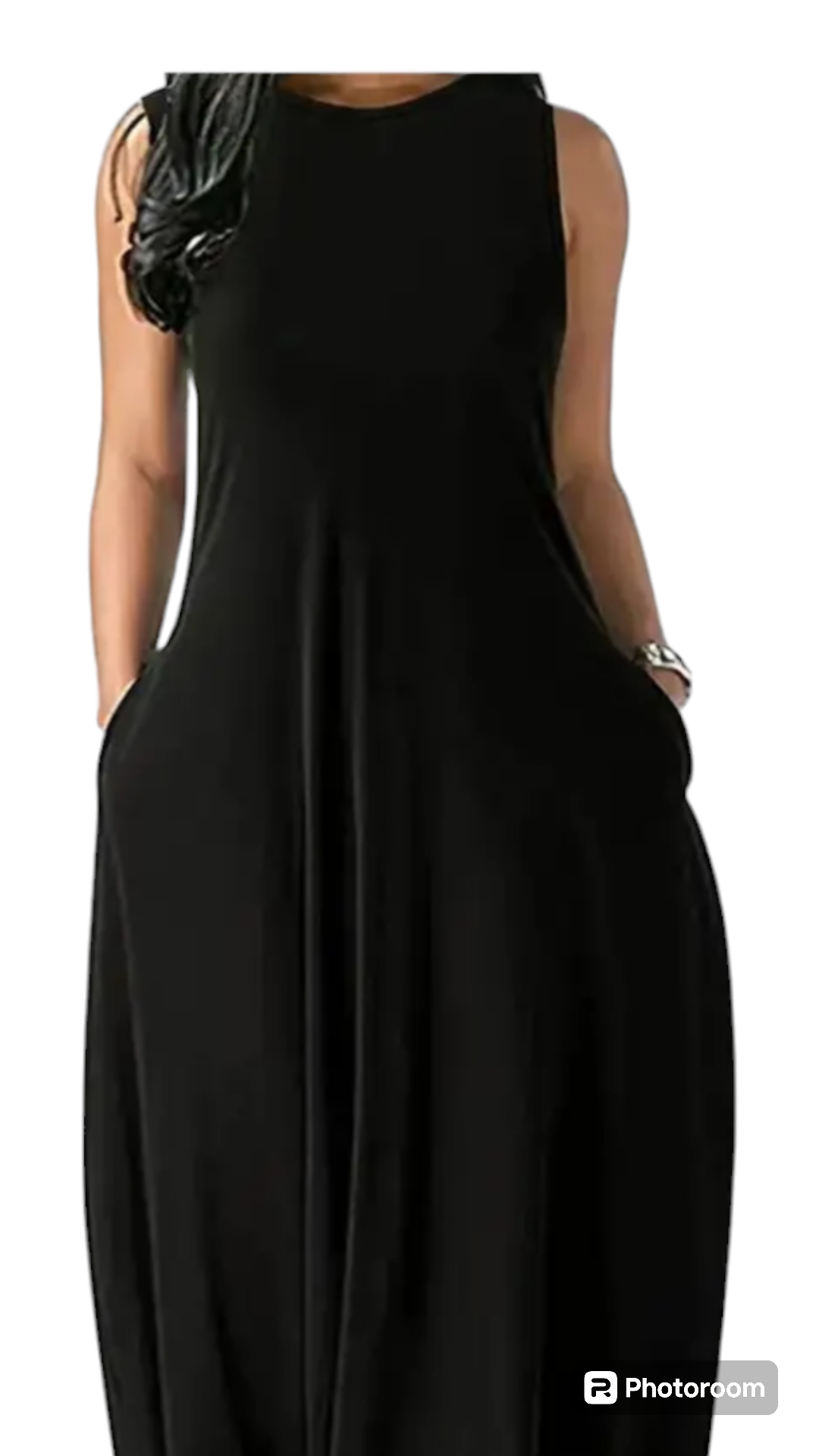 Pocketed Hoddie Dress