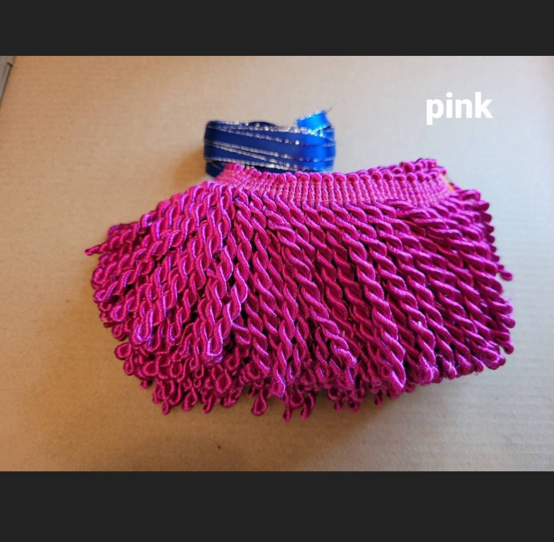 Bullion fringes 2.5". (5 yard per color)