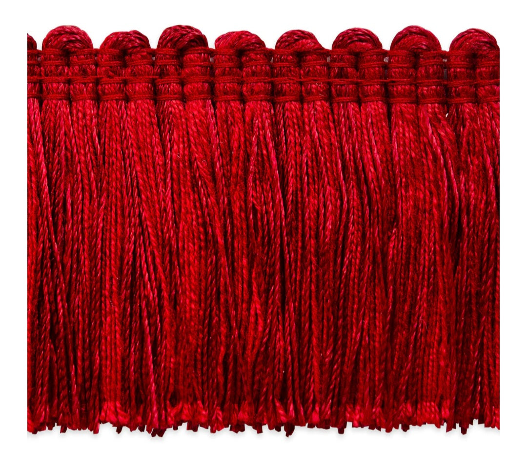 Brush fringes by the yard