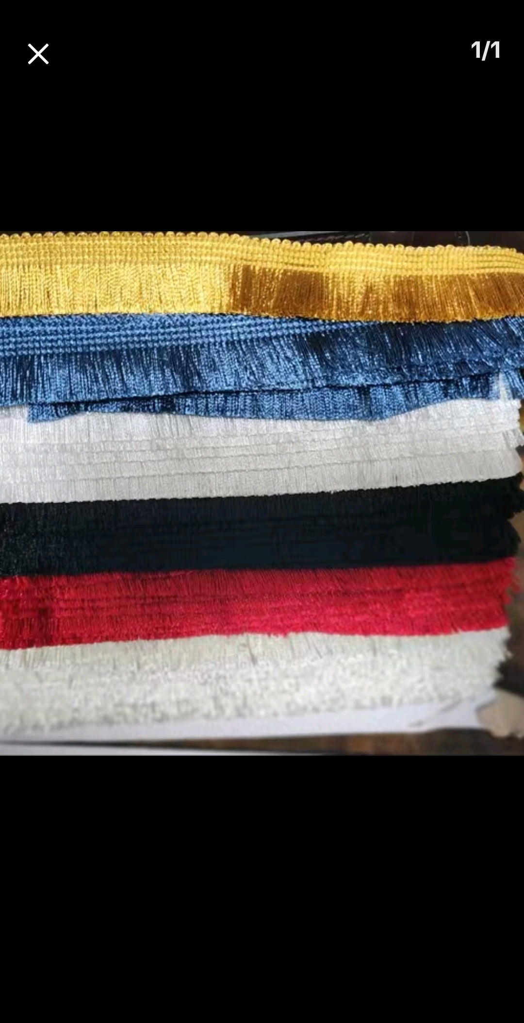 Brush Fringe Tirm Bundle 1.5"