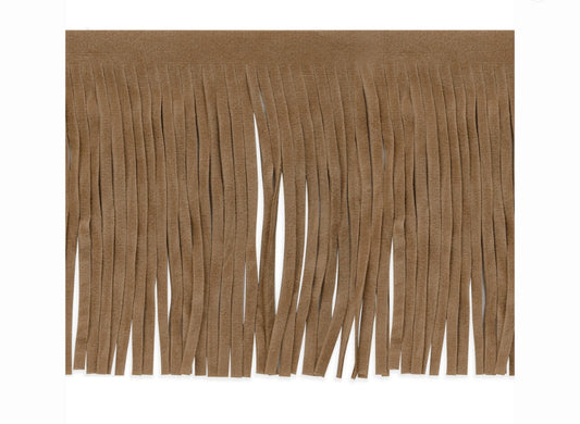 Suede Fringe Trim
