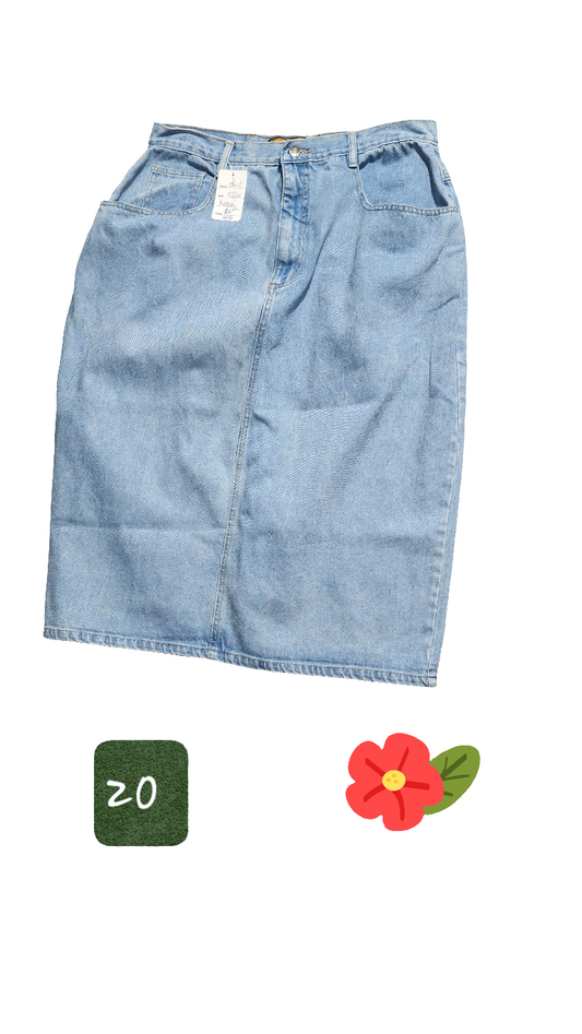 Size 20 Denim skirt