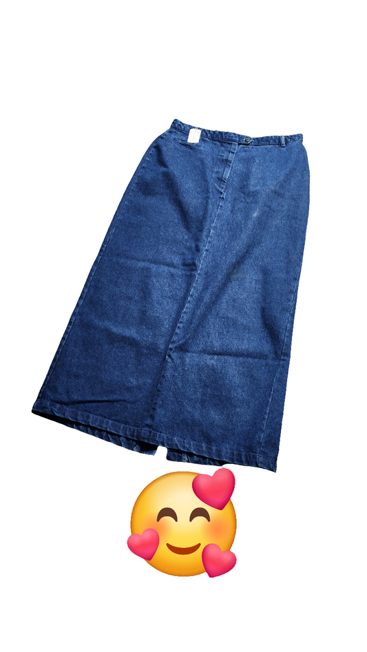 Size 18 long jeans skirt
