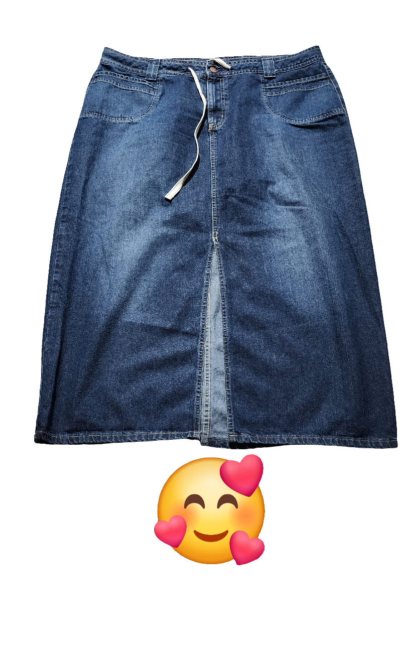 Size 18 long jeans skirt