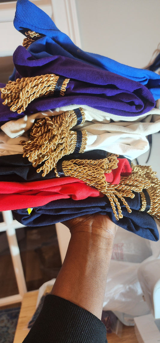 Men Bundle Fringed Shirts (7 pack)