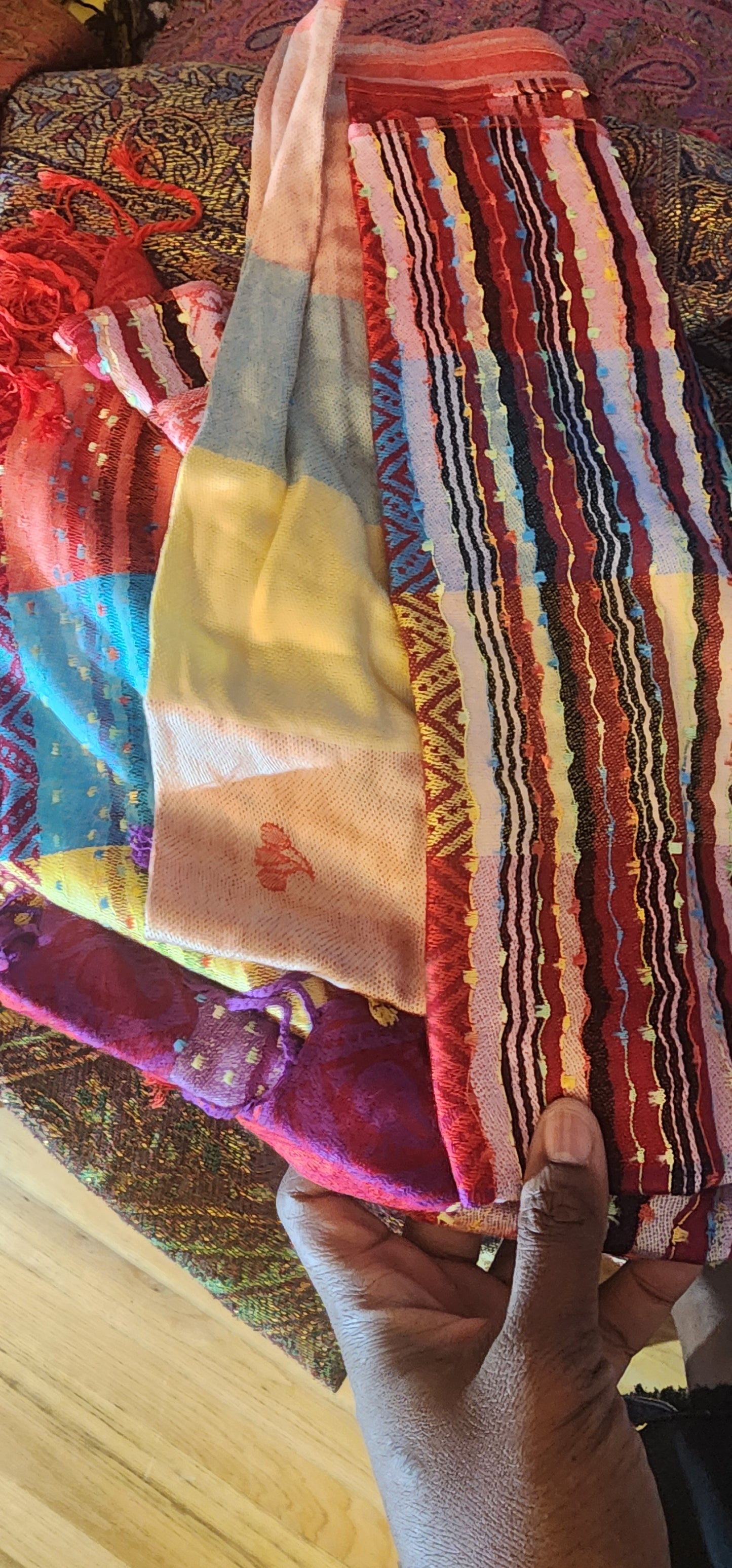 Colorful  shawls