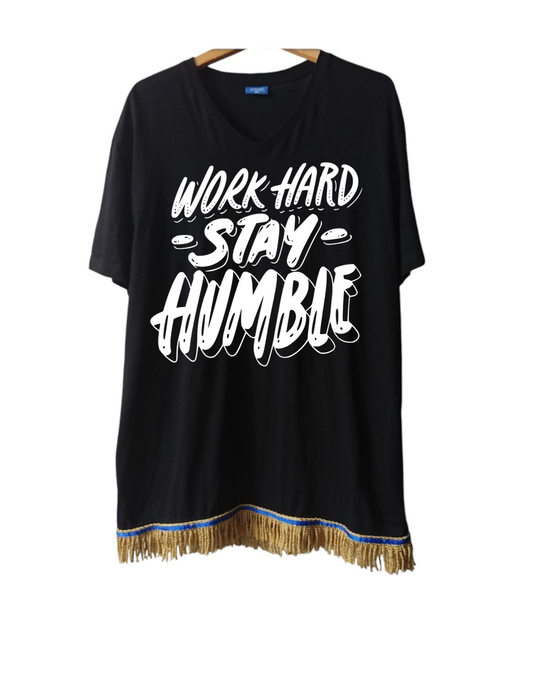 Work Hard Stay Humble Graphic t-shirt for men