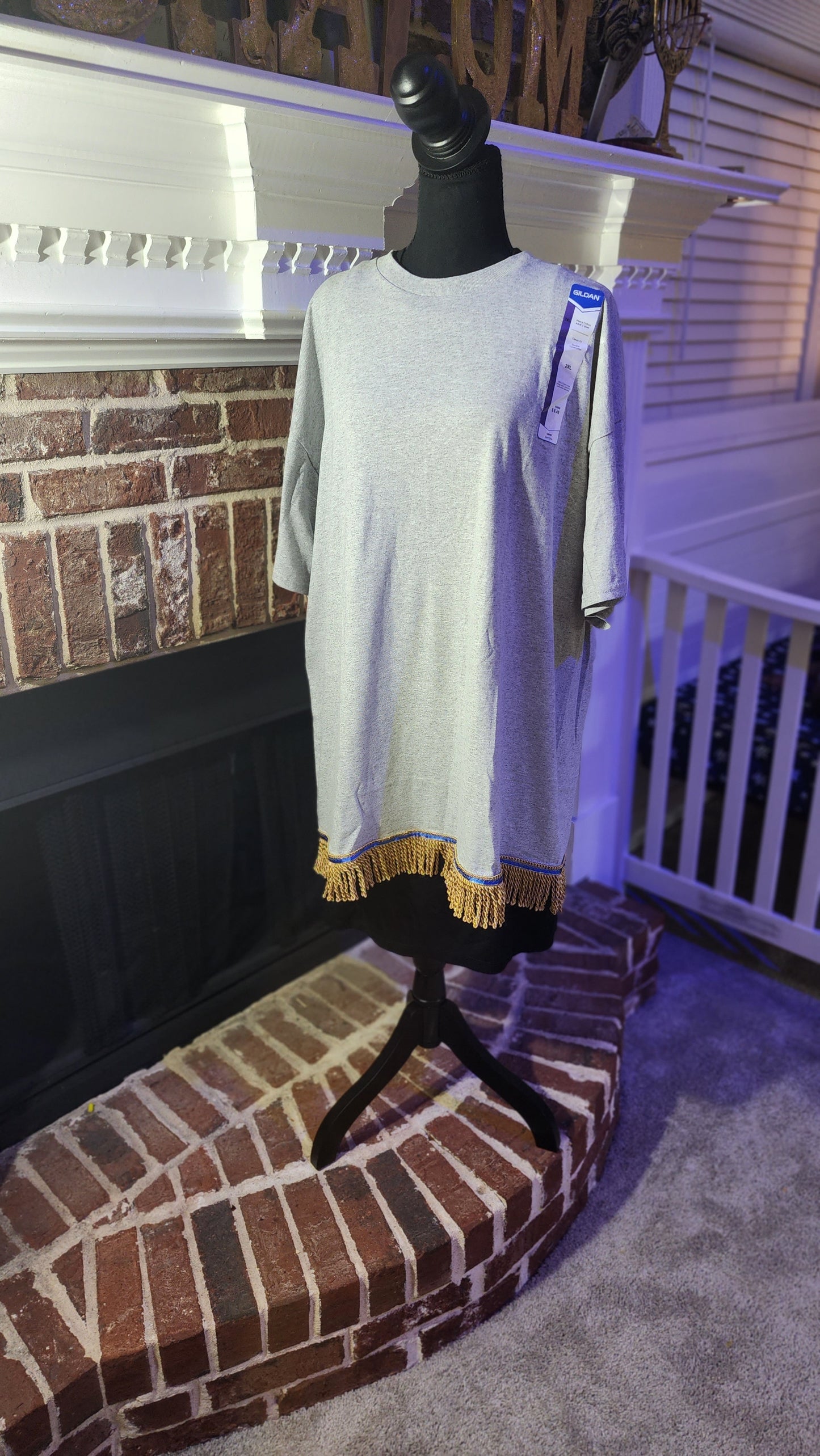 Mens single fringed  t-shirt collection