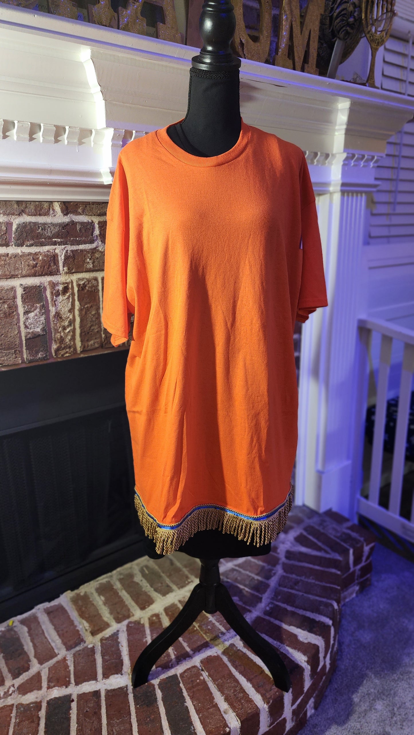 Mens single fringed  t-shirt collection