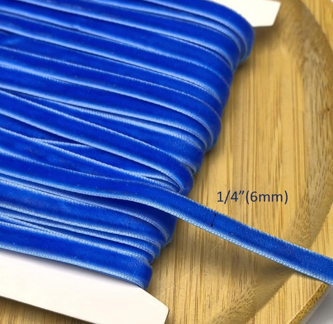 VELVET RIBBION OF BLUE
