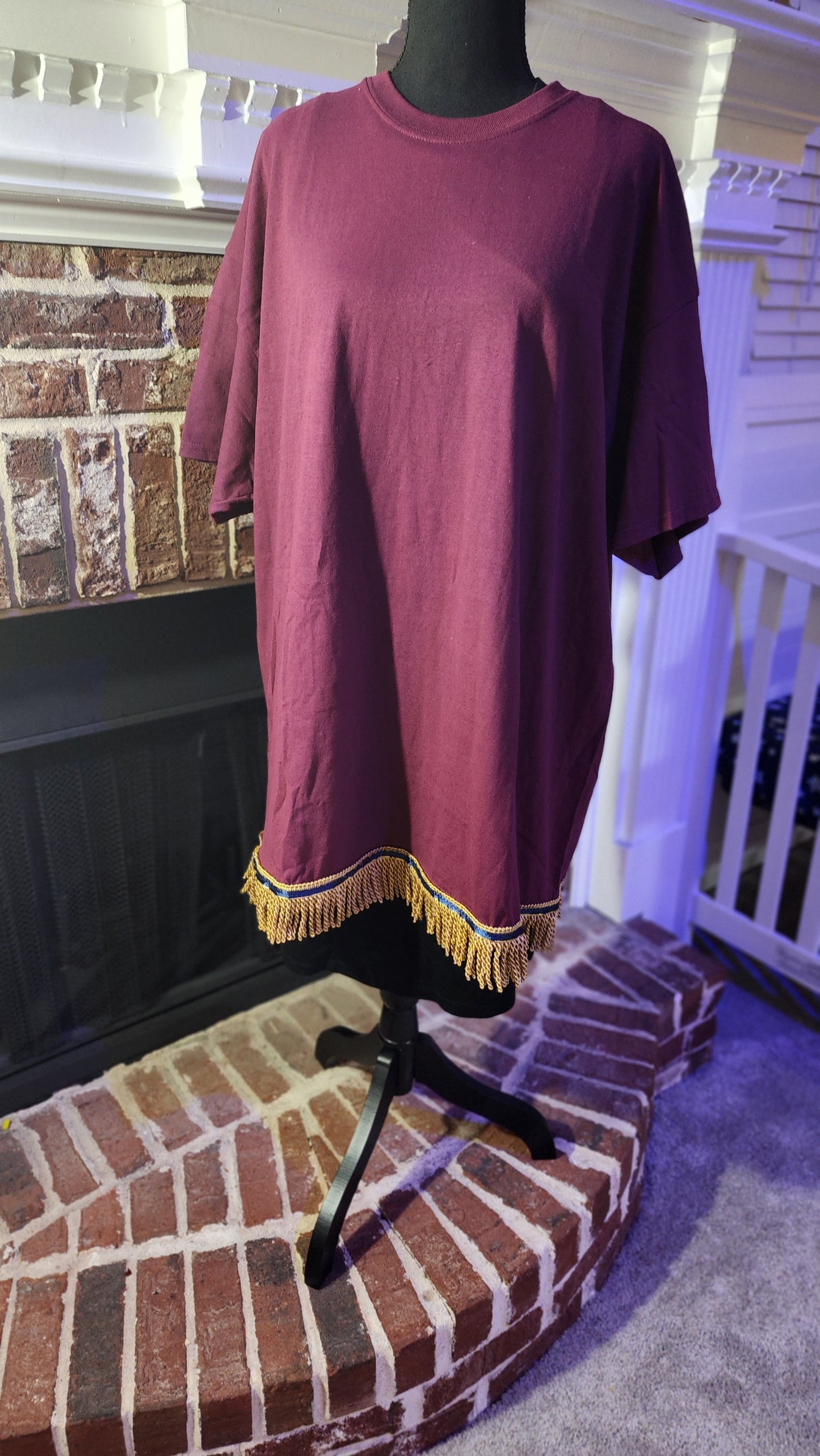 Mens single fringed  t-shirt collection