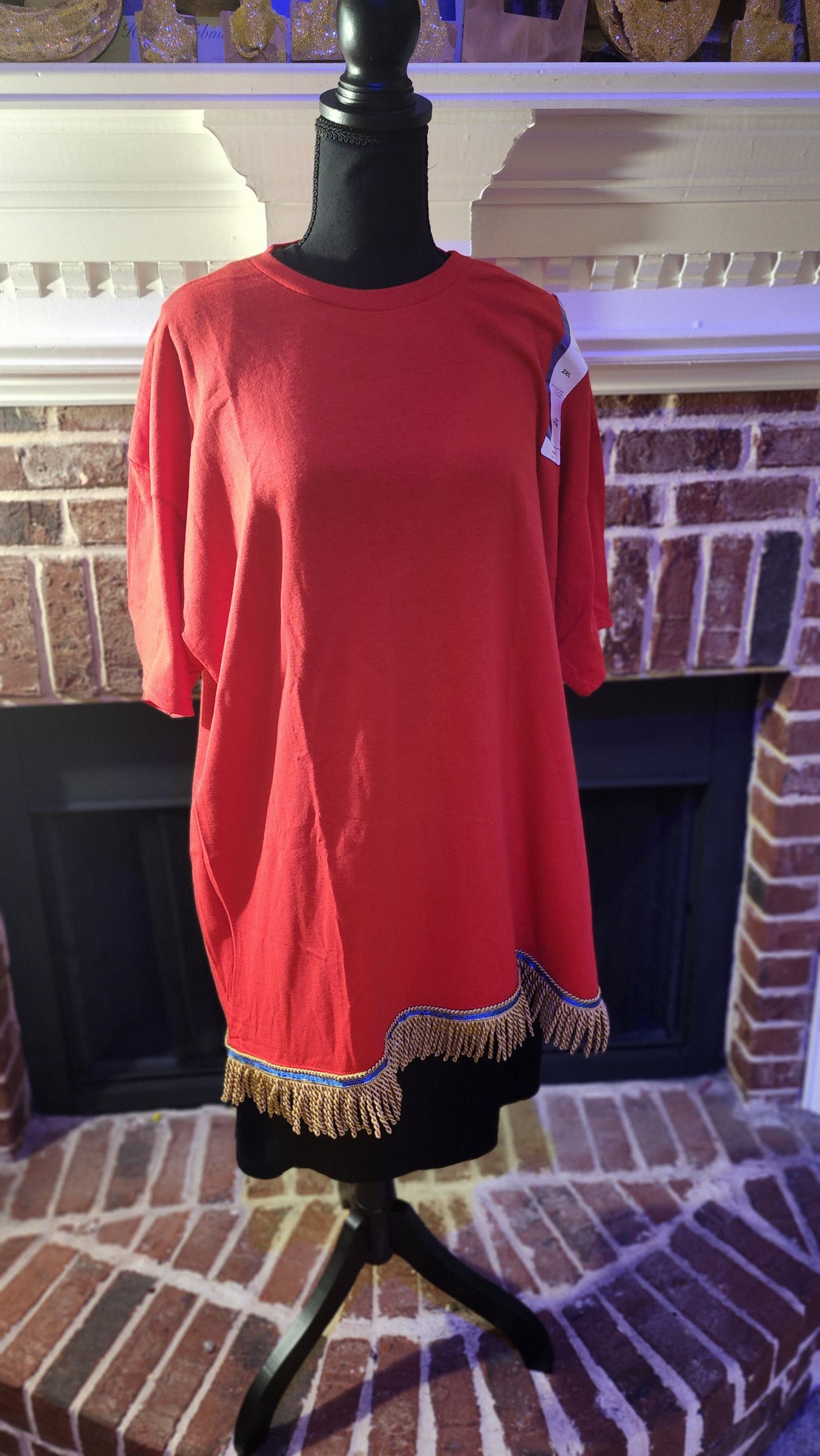 Mens single fringed  t-shirt collection