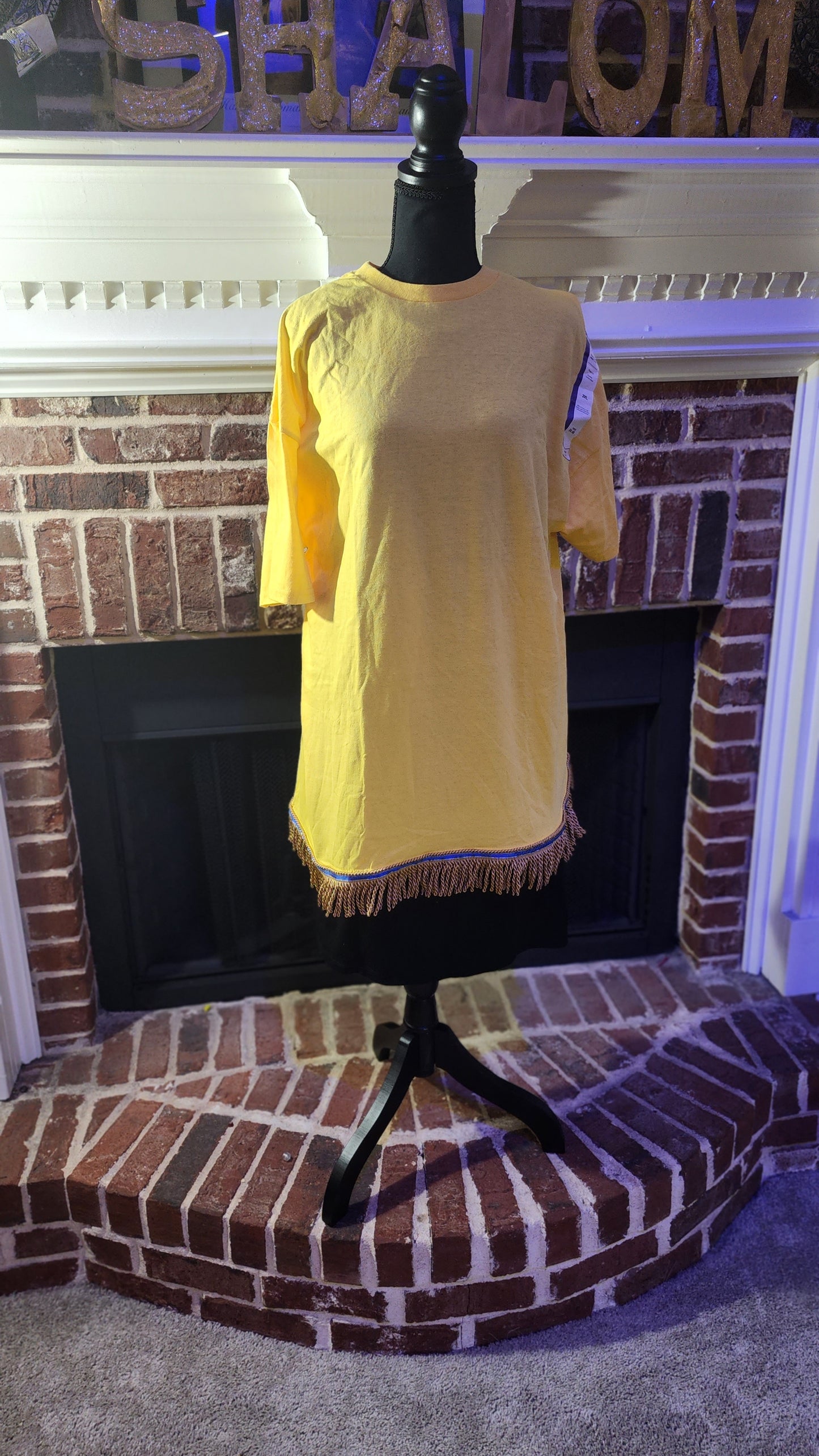 Mens single fringed  t-shirt collection