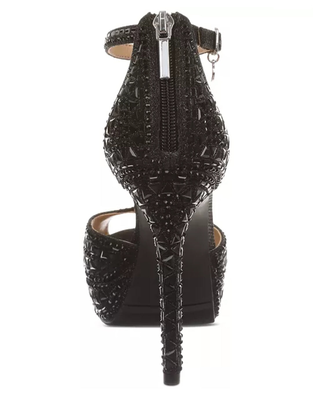 Thalia Sodi Women's Chacey Embellished T-Strap Platform Pumps Black